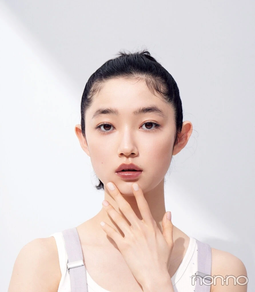 2024上半期non-noベストコスメを使用した小宮山莉渚のリップメイク