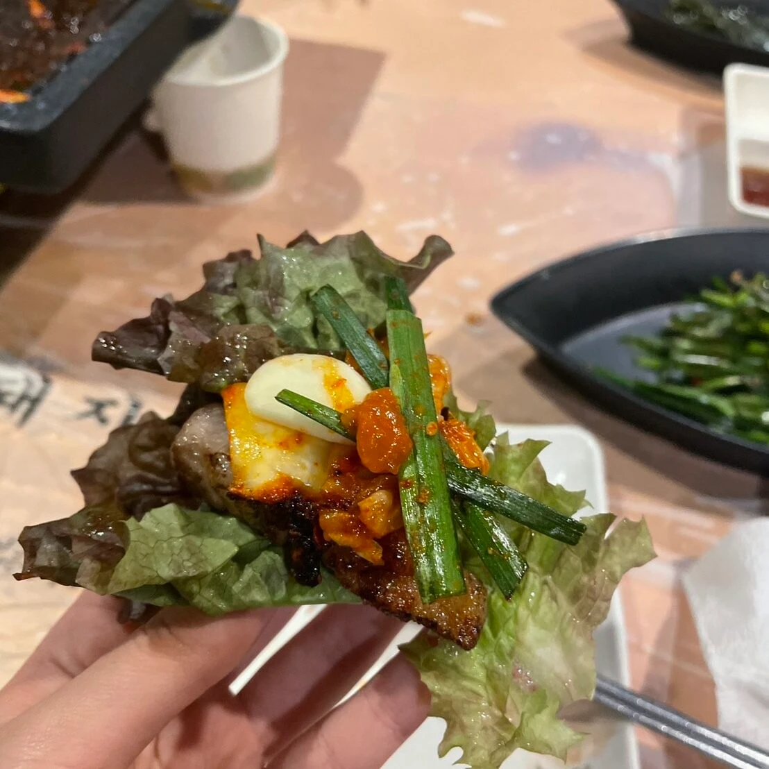하남돼지집 동대문1호점（河南テジチッ）　サムギョプサル　