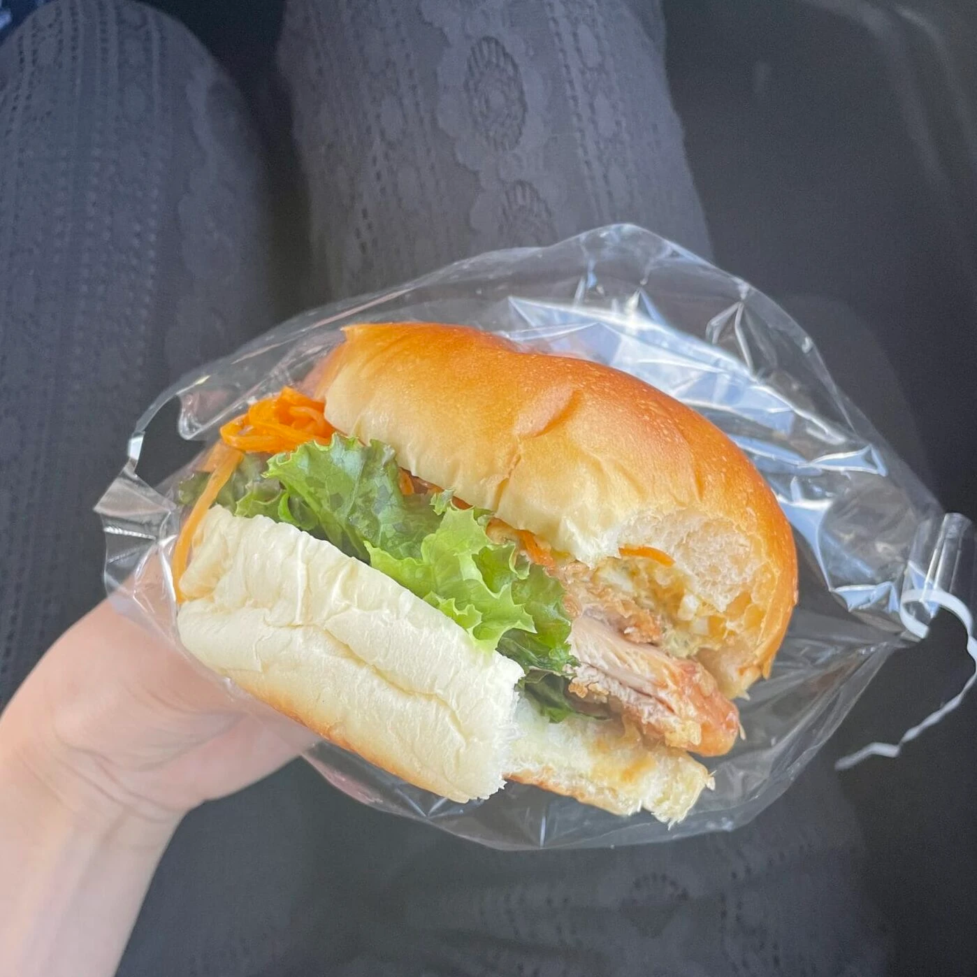ルピシア　パン　ハンバーガー