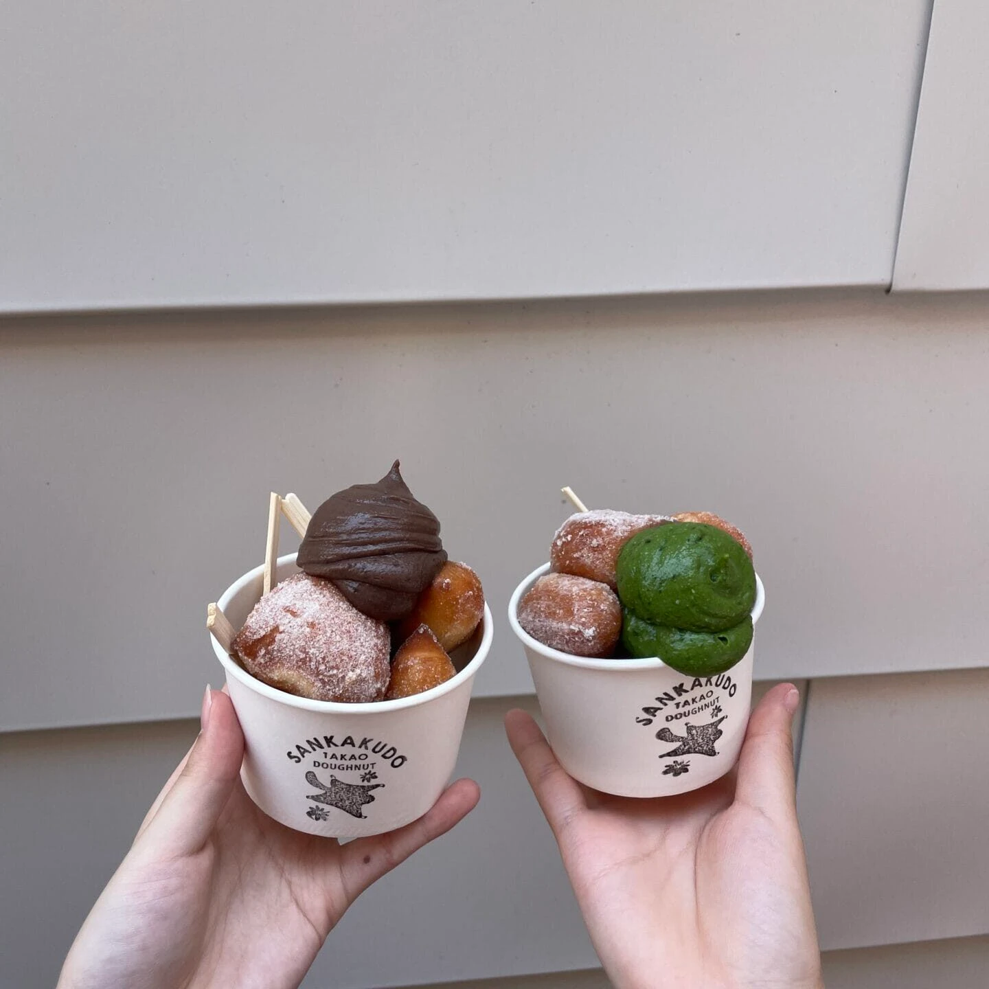 ミニドーナツチョコレート¥550
抹茶¥550