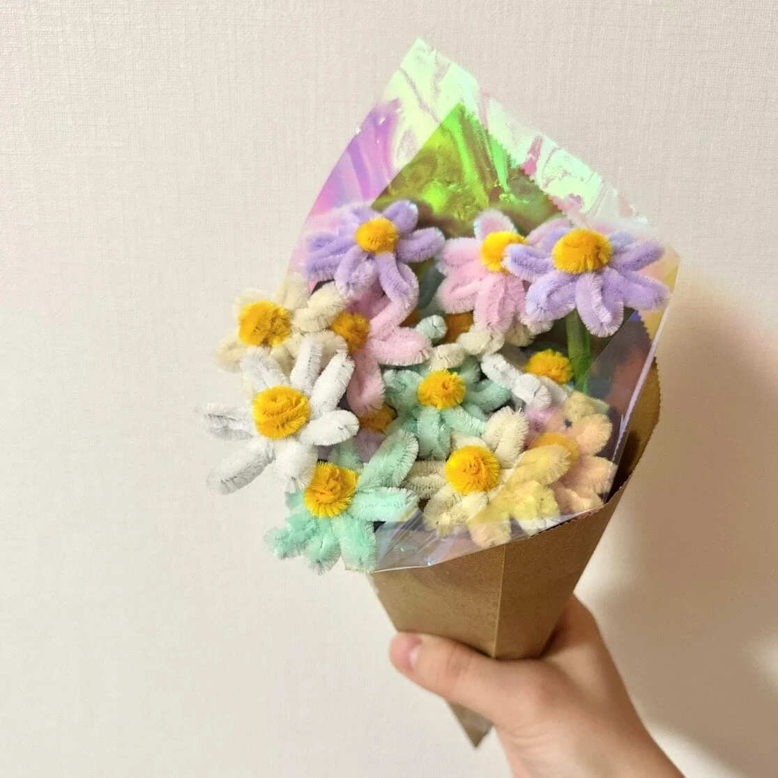 モールフラワーの花束