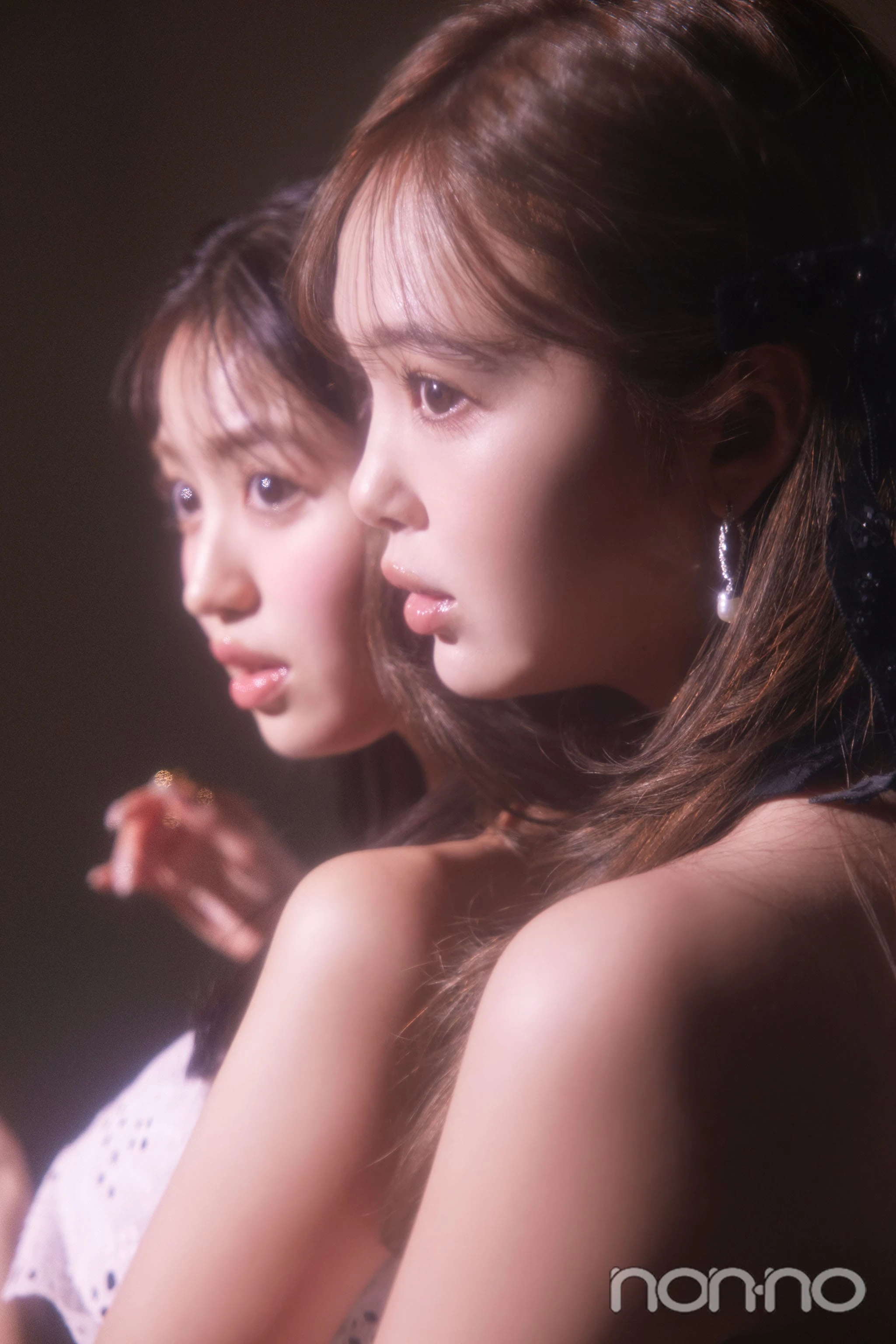 藤田ニコルと香音の横顔
