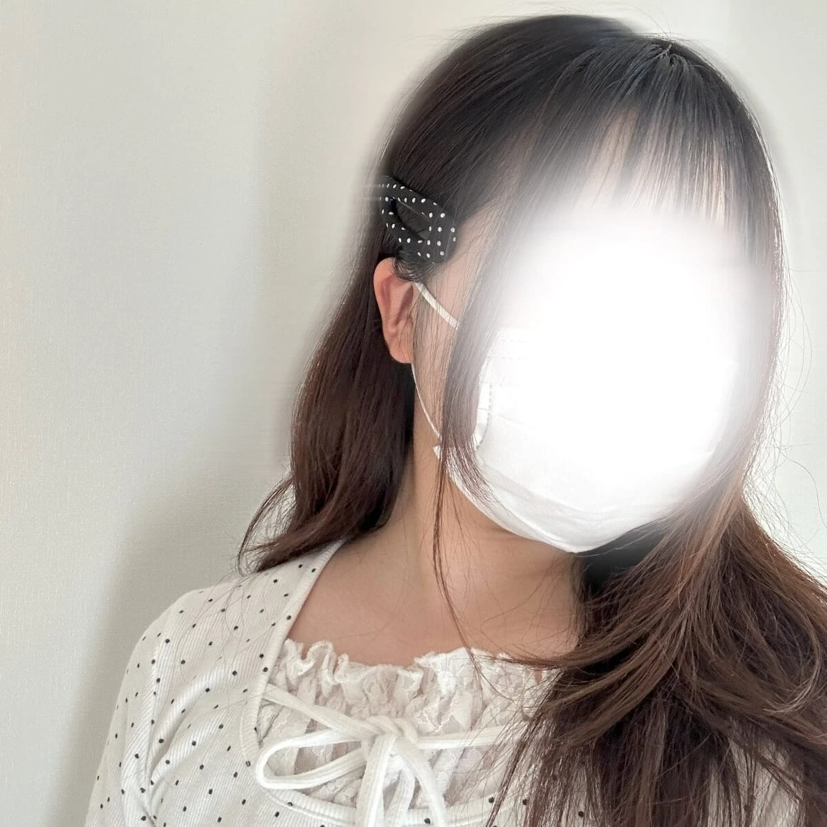 ぴんをつけた写真