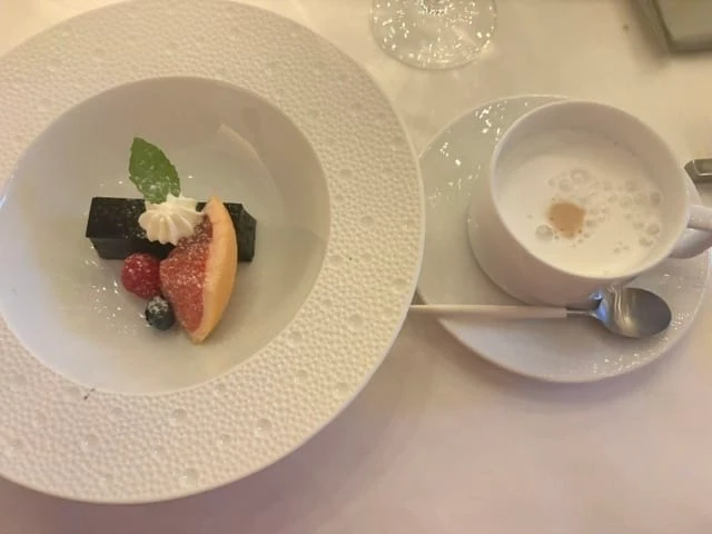 デザートとコーヒー