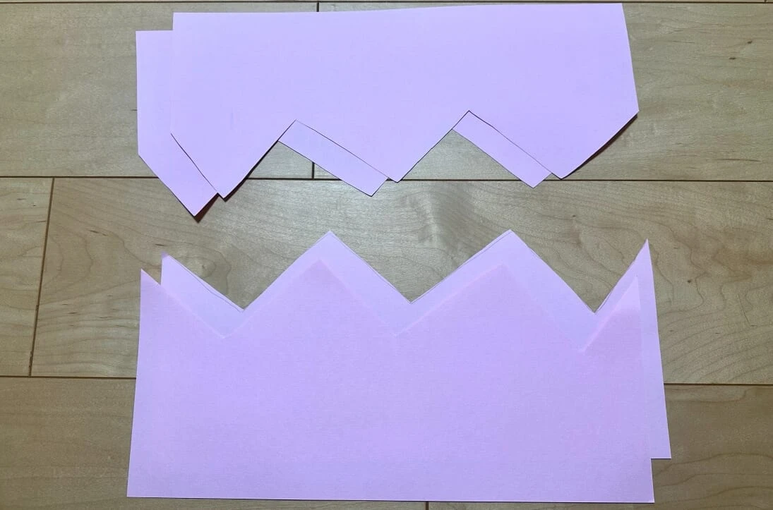 2枚作った様子