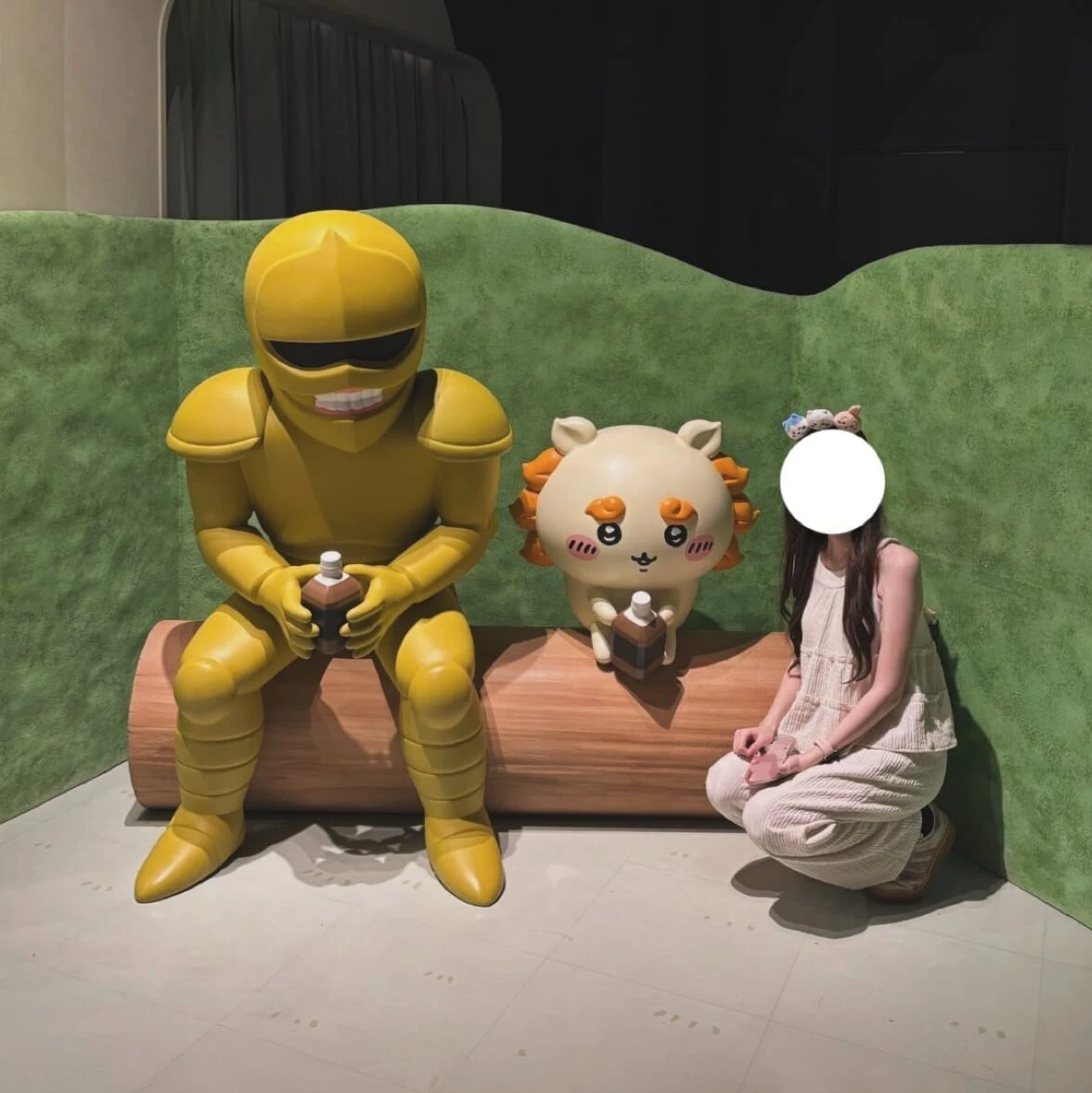 鎧さんとシーサー