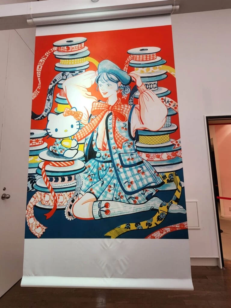 ハローキティ展 イラスト ニシイズミユカ