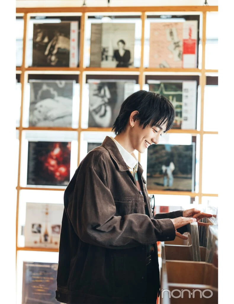 駒木根葵汰さんと秋の音楽を楽しむレコードショップデート_2