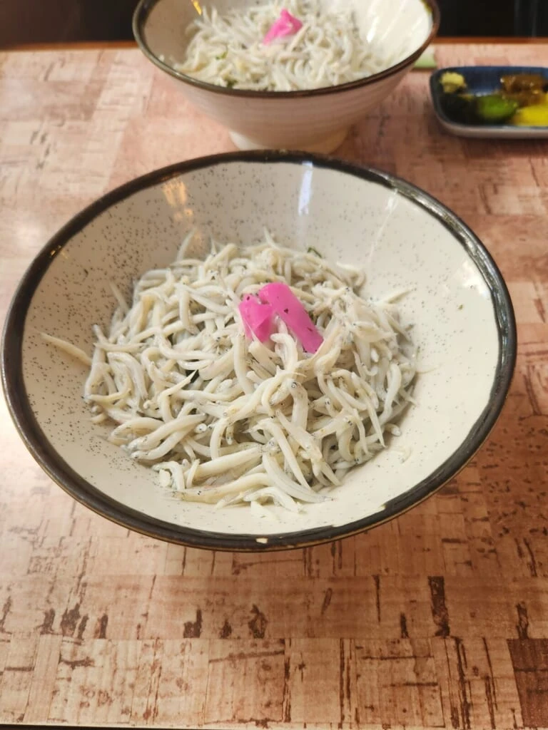 篠島　仁　釜上げしらす丼