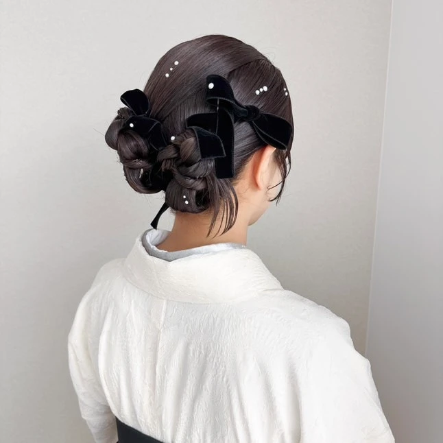 卒業式ヘアアレンジ