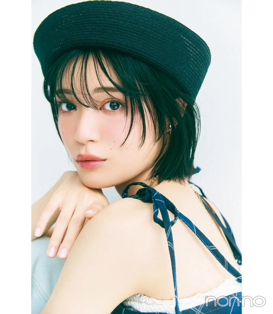 吉田美月喜ノンノモデル加入 インタビューモデルカット1-1