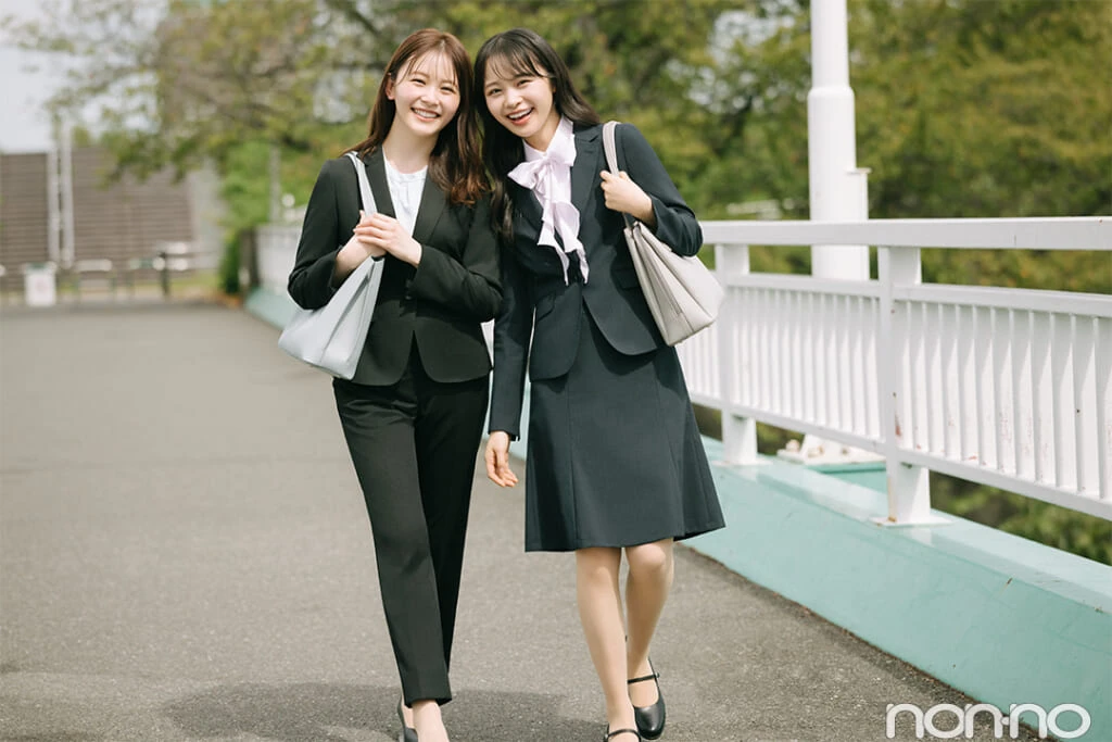 久間田琳加 林芽亜里 洋服の青山で運命の1着を見つけて、最高にハッピーな春を迎えよう!