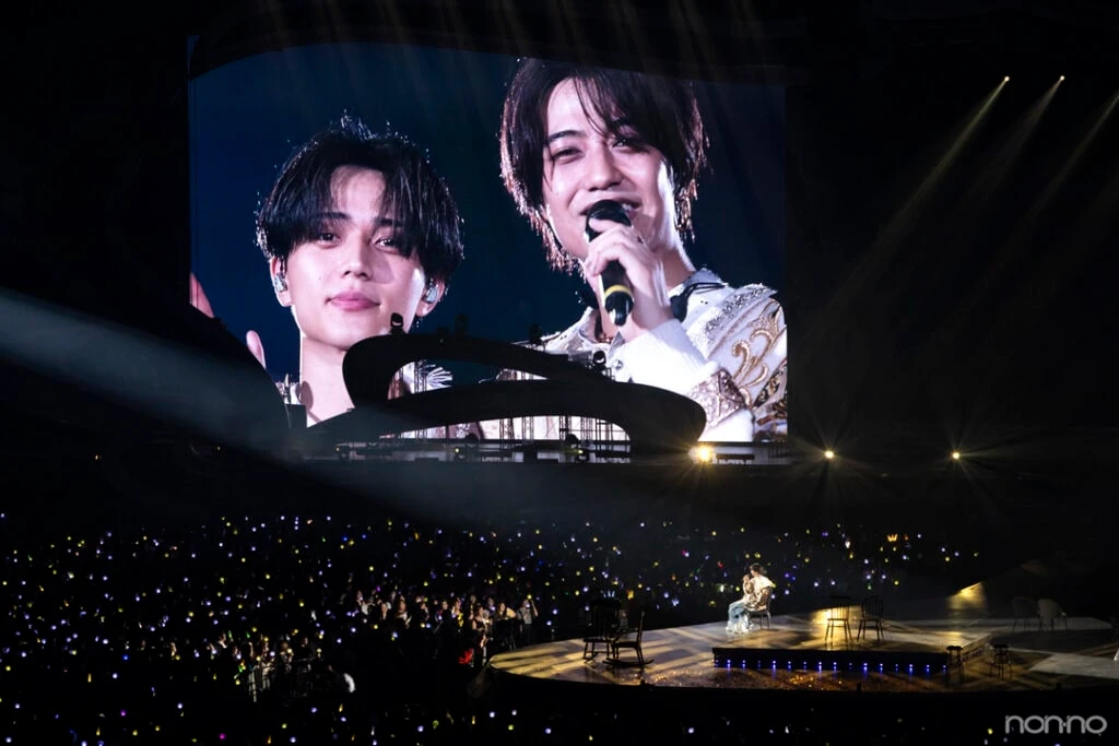 「話をしようよ」パフォーマンス中のKing & Prince
