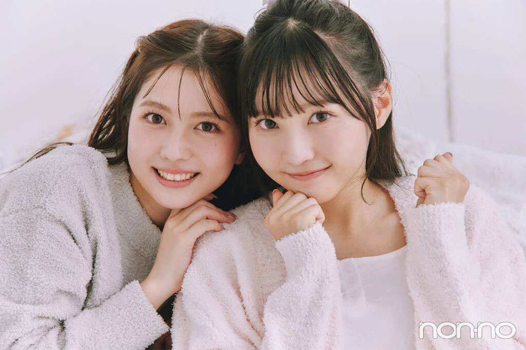 【non-no girls座談会】小杉怜子 せきぐちりさ 年末のイベントを楽しみながら、日々のスキンケアを頑張ろう♡