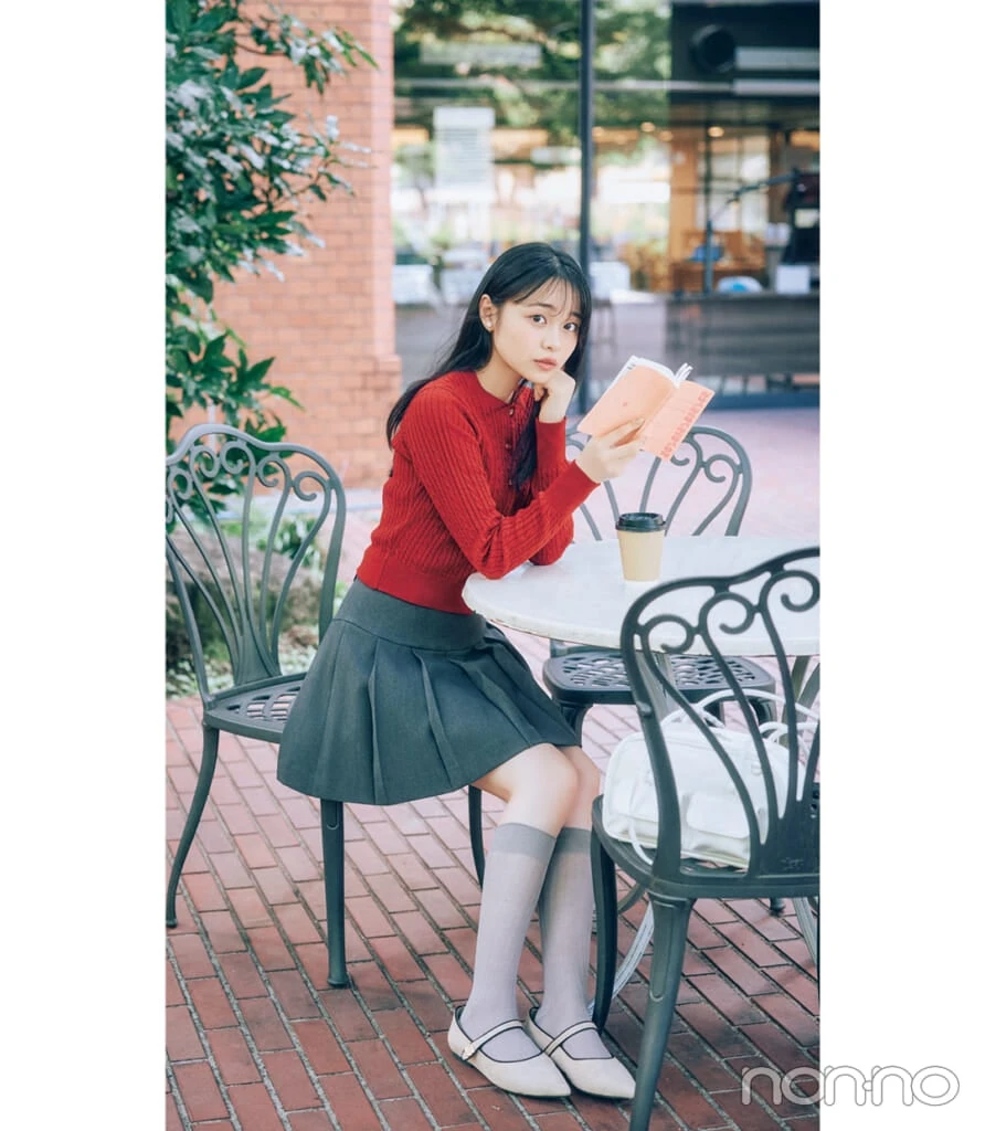 林芽亜里の火曜日のサークルがある日のコーデ