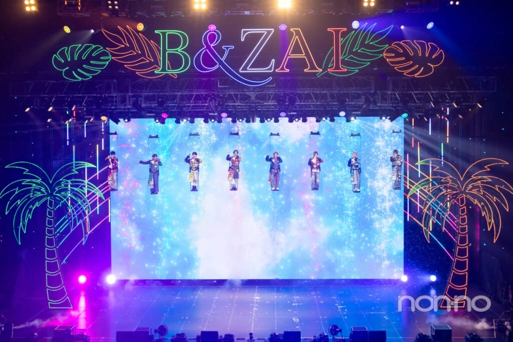 B&ZAIライブレポ】浴衣でのサマーソングから事務所伝統オマージュまで