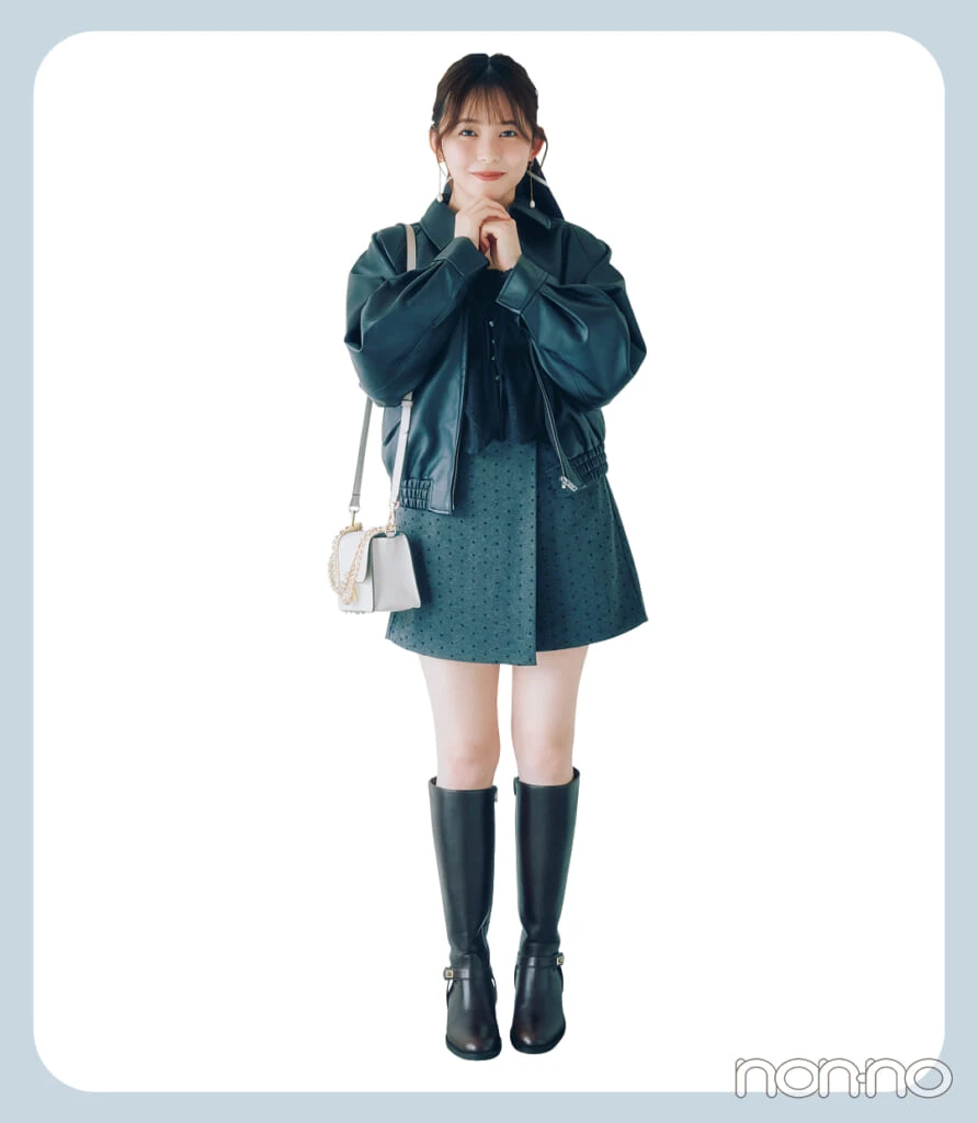 久間田琳加の好きな色で大人っぽく進化♡春休み着回し15daysモデルカット5-3