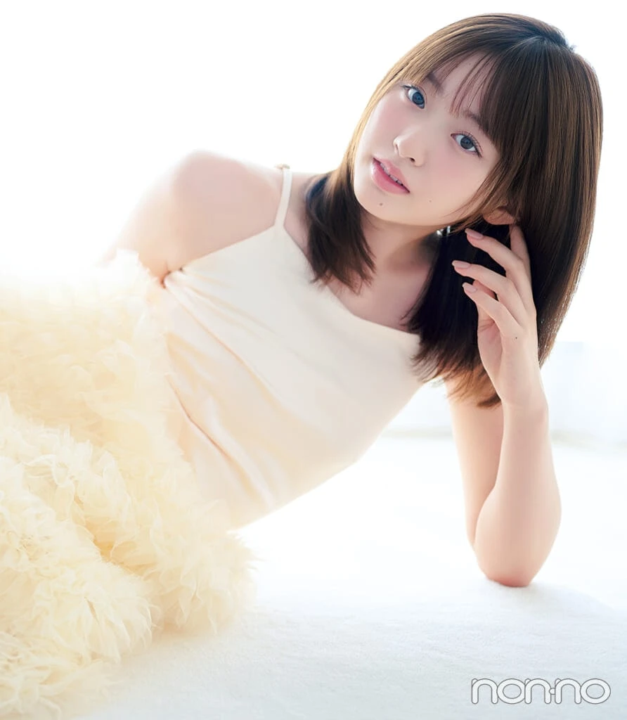 村上なずなのみるきー肌、みるきー髪モデルカット1-1