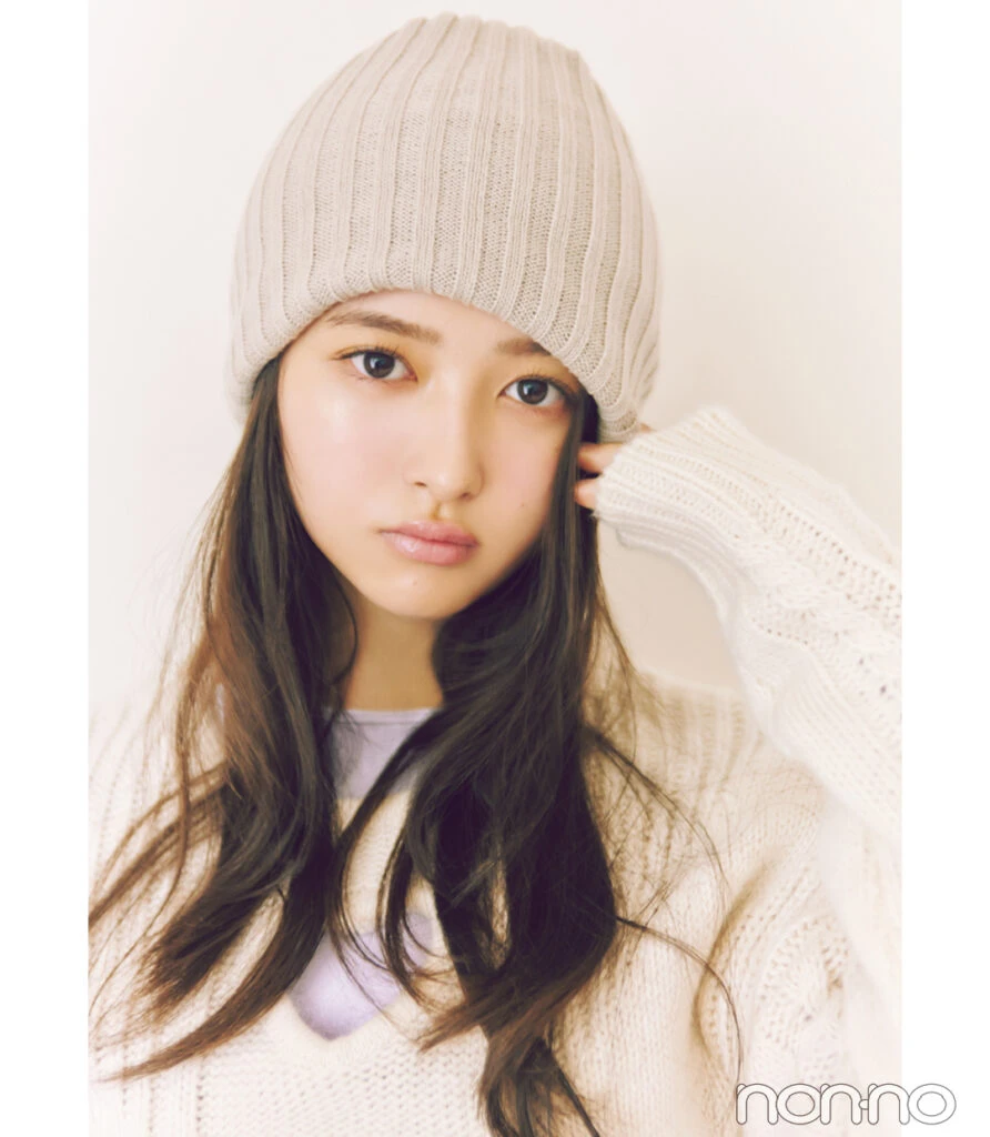 井上和の甘め派さんのビーニー入門モデルカット4-4