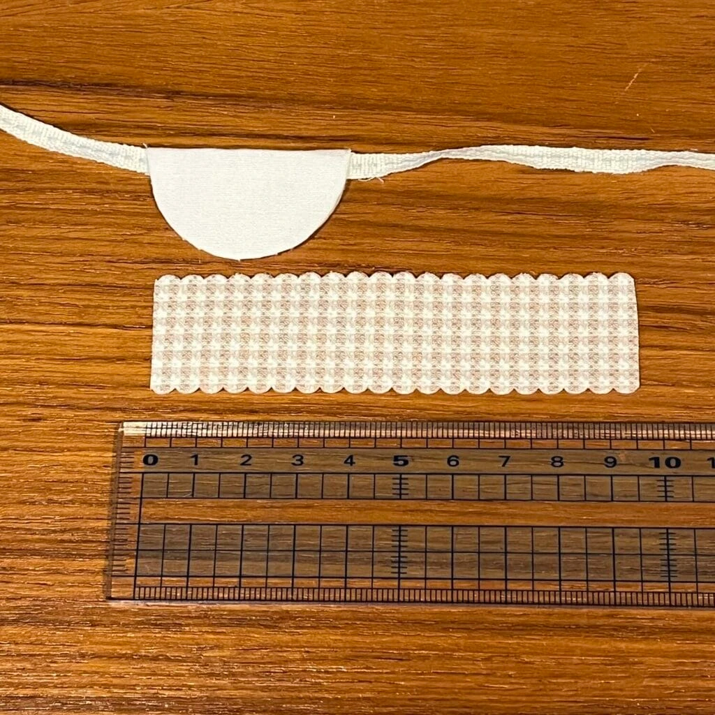装飾用 リボン 切り出し
