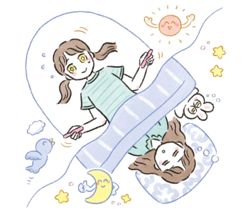 心が疲れた時にできる10のことイラストカット7