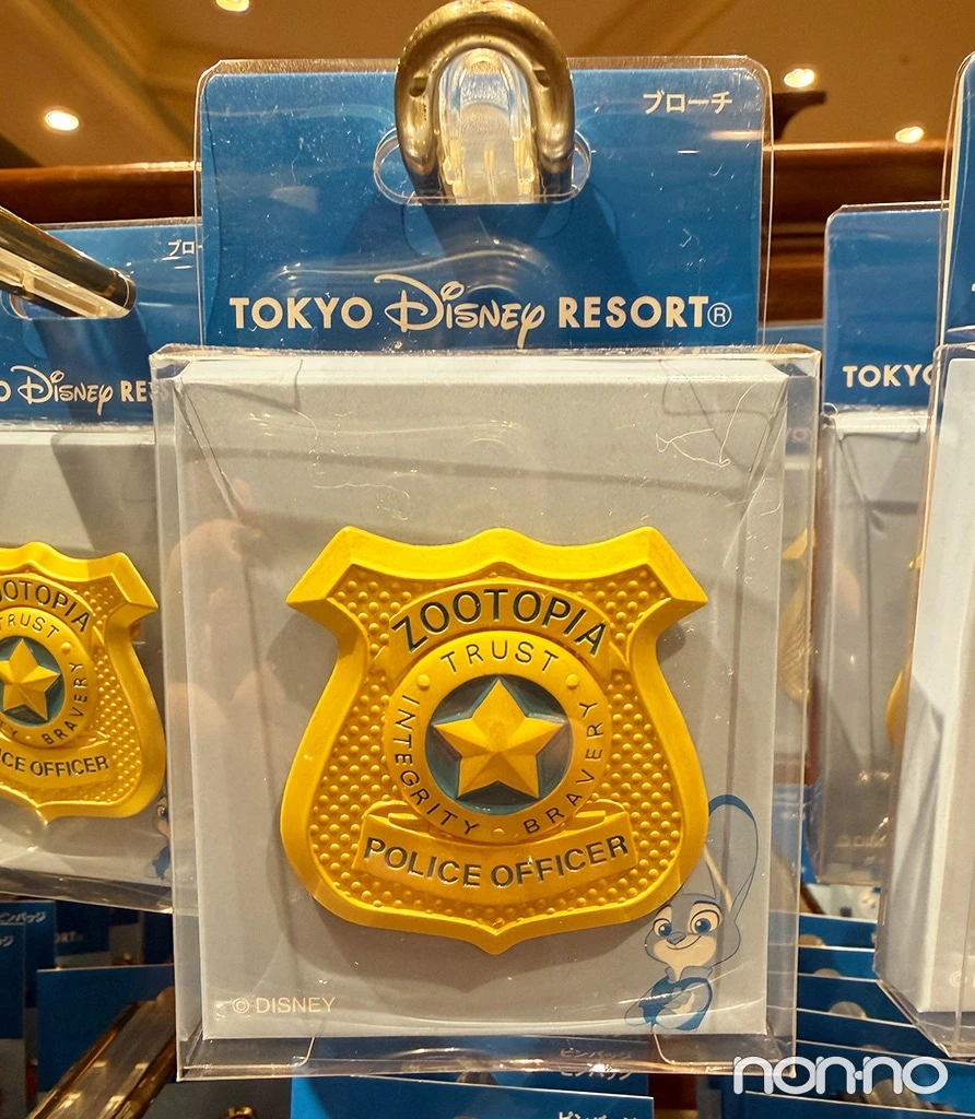 ブローチ ズートピア／￥2600