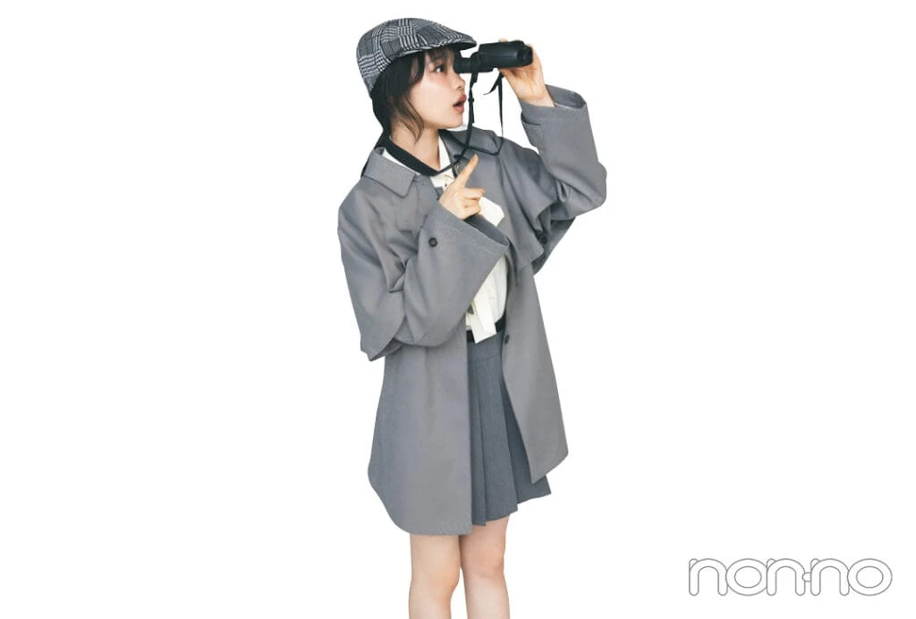 林芽亜里の秋のトレンド報告書モデルカット4-6