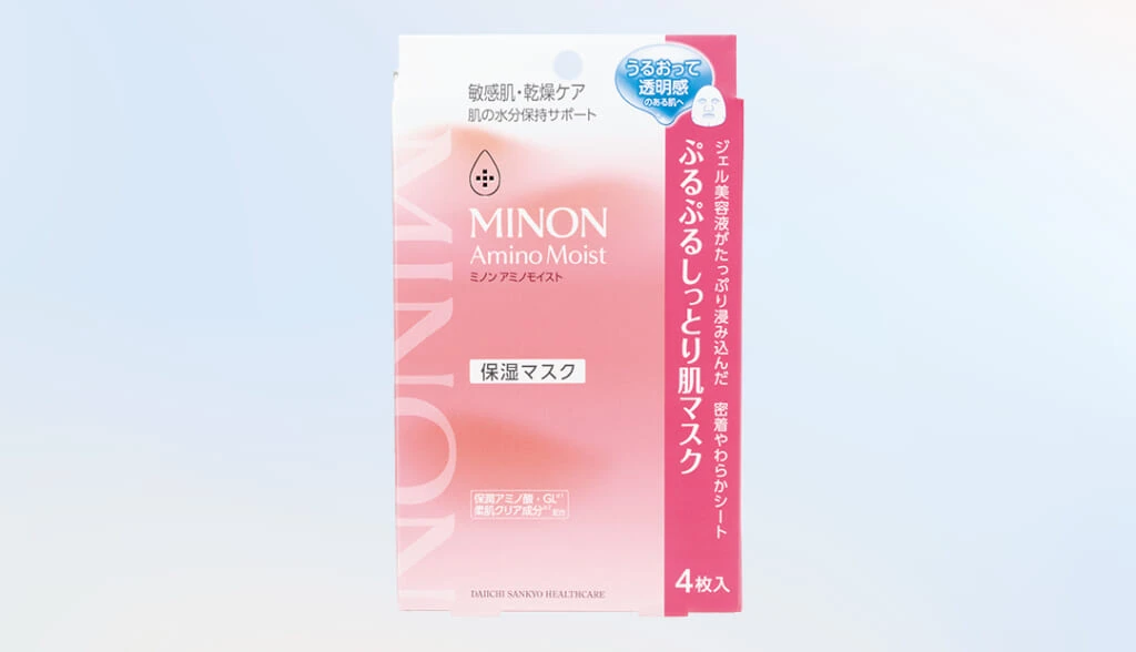ミノン アミノモイスト ぷるぷるしっとり肌マスク