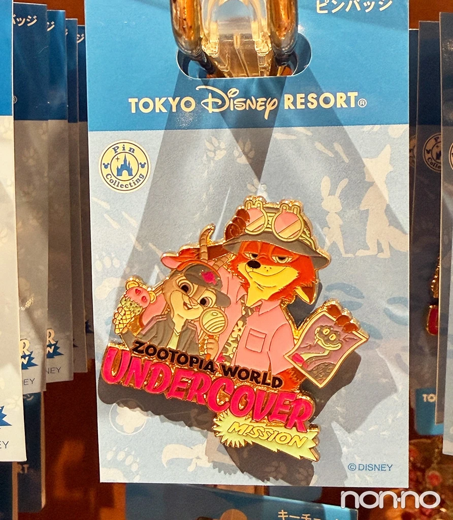 ピンバッジ ズートピア／￥1200