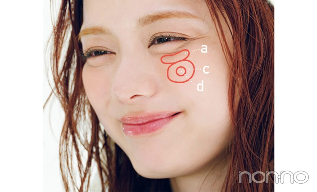 紺野彩夏の1つのコスメで2つの顔プロセスカット4-2
