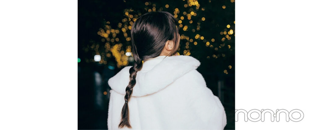 イルミネーションコーデにおすすめのヘアアレ