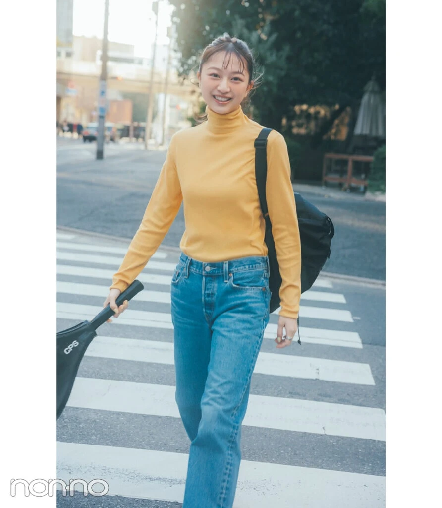カジュアル派佐藤和奏の新学期着回しDAY9