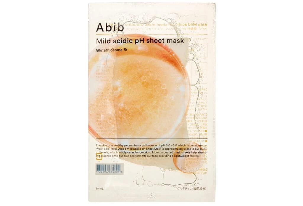 Abib 弱酸性pHシートマスク グルタチオンソームフィット