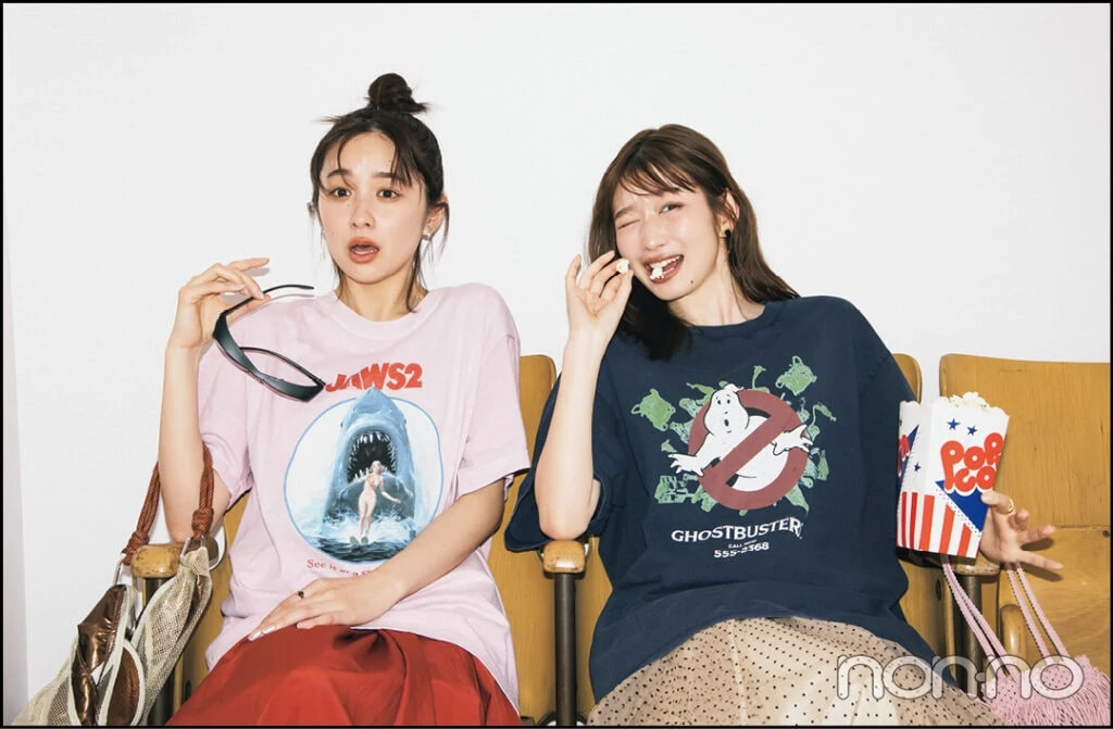 映画Tシャツを着た堀田真由と堀田真由3