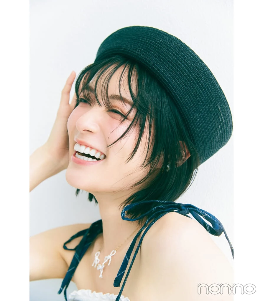 吉田美月喜ノンノモデル加入 インタビューモデルカット1-5