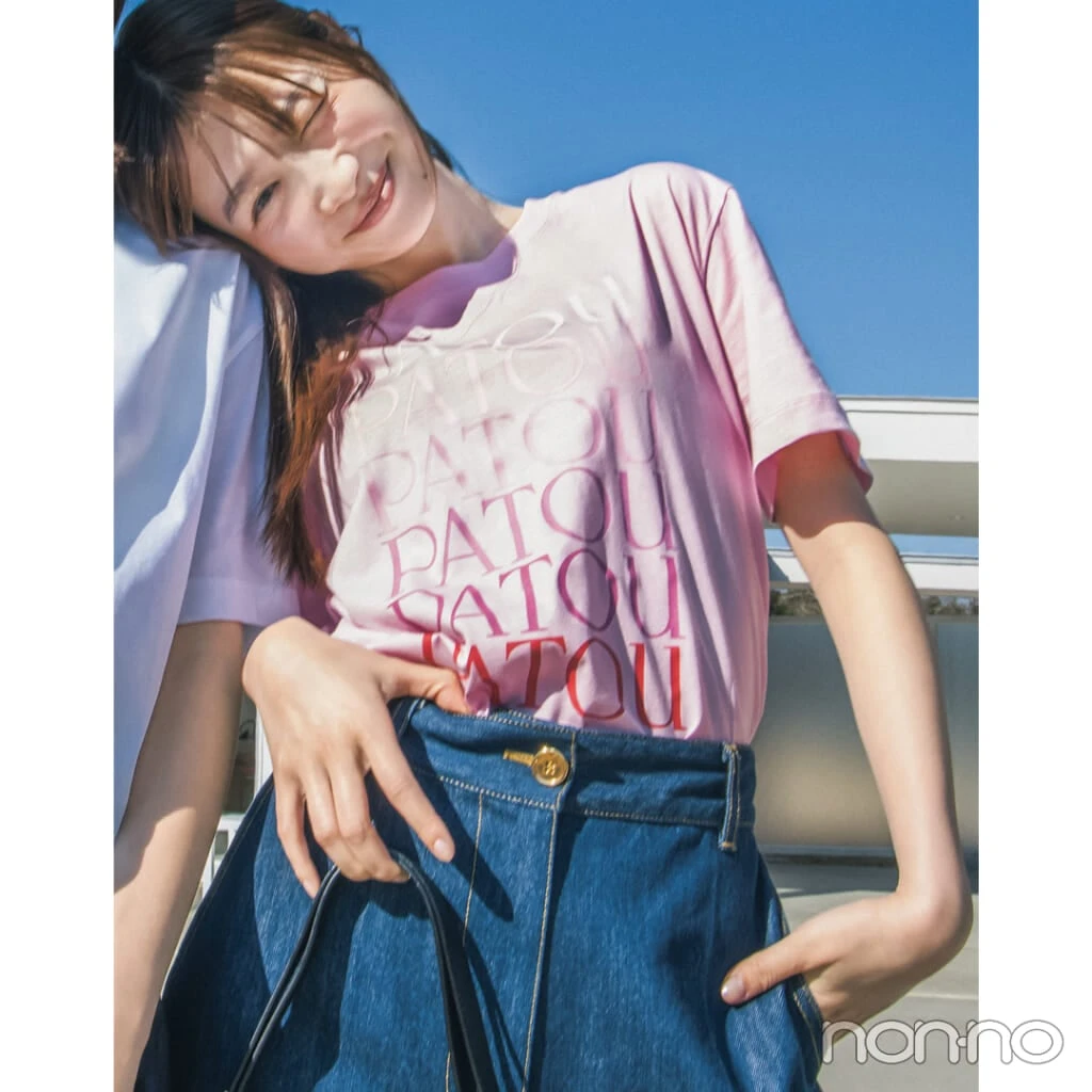 新学期ワードローブ座談会1-5
岡本夏美の誌面カット