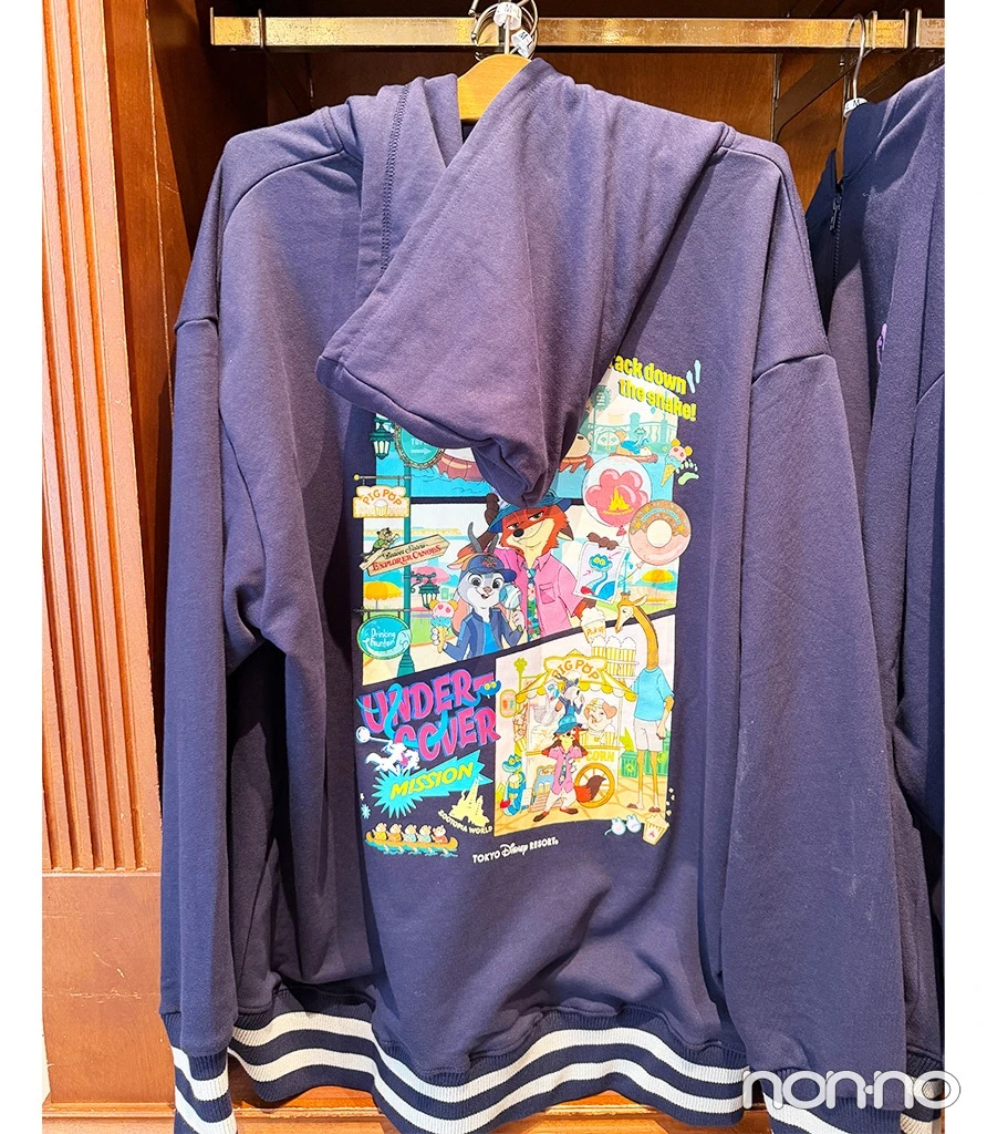 パーカー ビッグシルエット ユニセックスワンサイズ ズートピア／￥5900