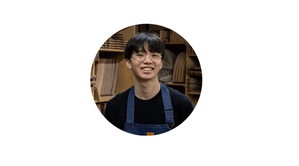 家具作りを学んだ友野一希さん