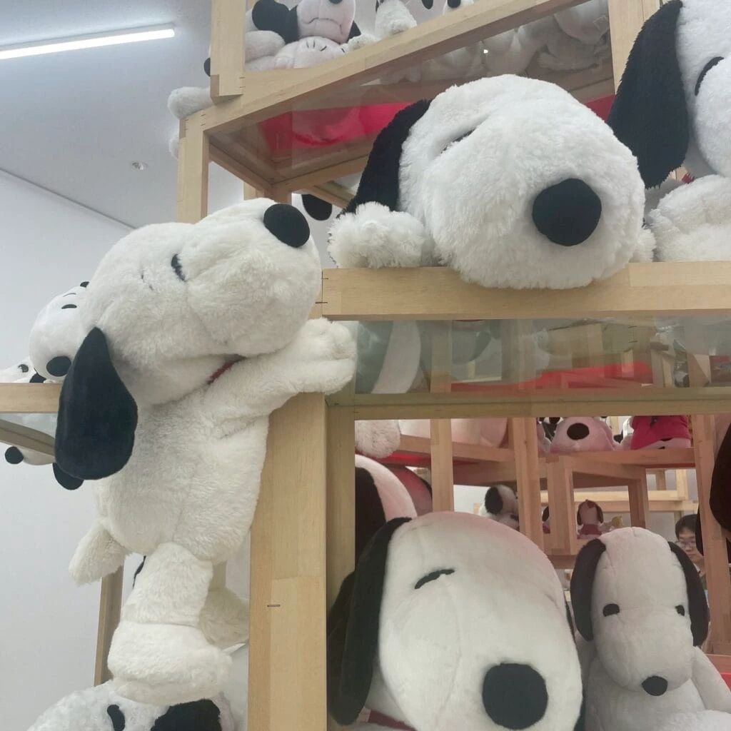 スヌーピーミュージアムの展示1