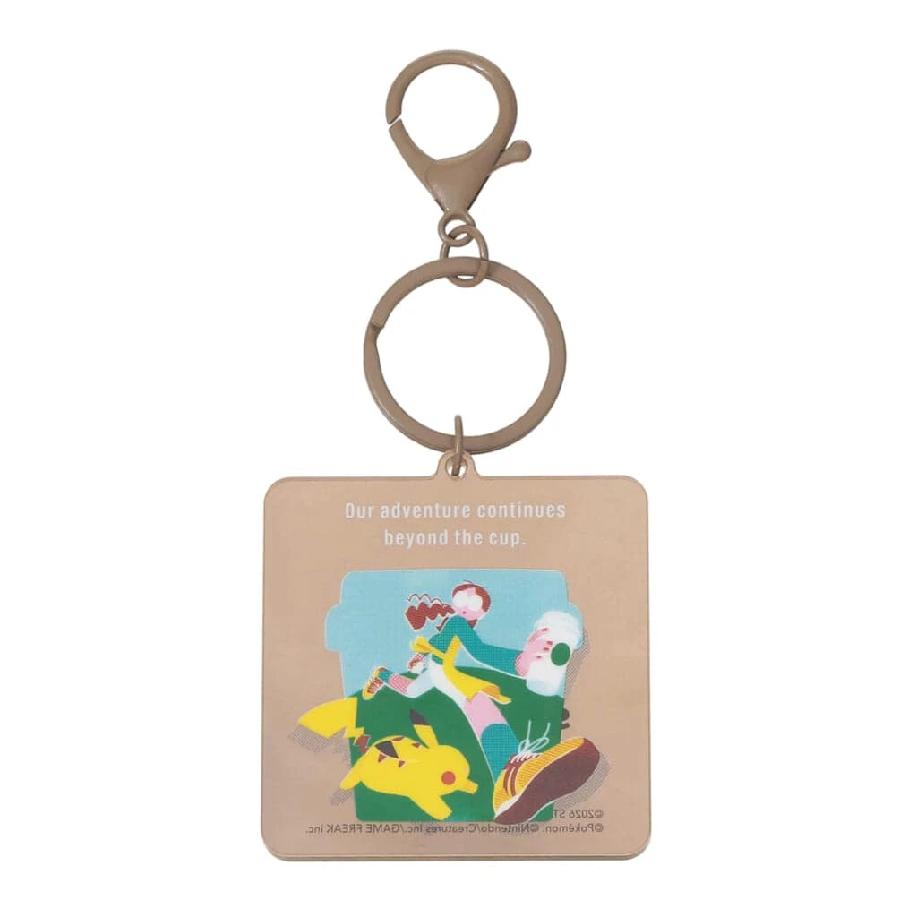 Pokémon + STARBUCKS アクリルチャーム コーヒーアドベンチャー/¥1500