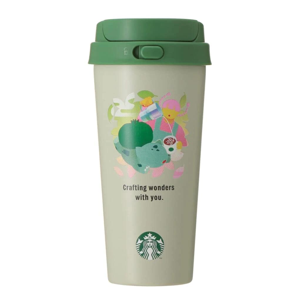 Pokémon + STARBUCKS ステンレス TOGO ボトル 473mlフシギダネ/¥6600