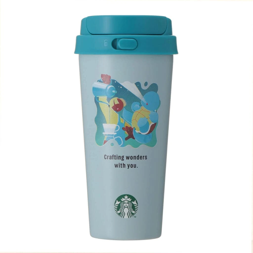Pokémon + STARBUCKS ステンレス TOGO ボトル 473mlゼニガメ/¥6600