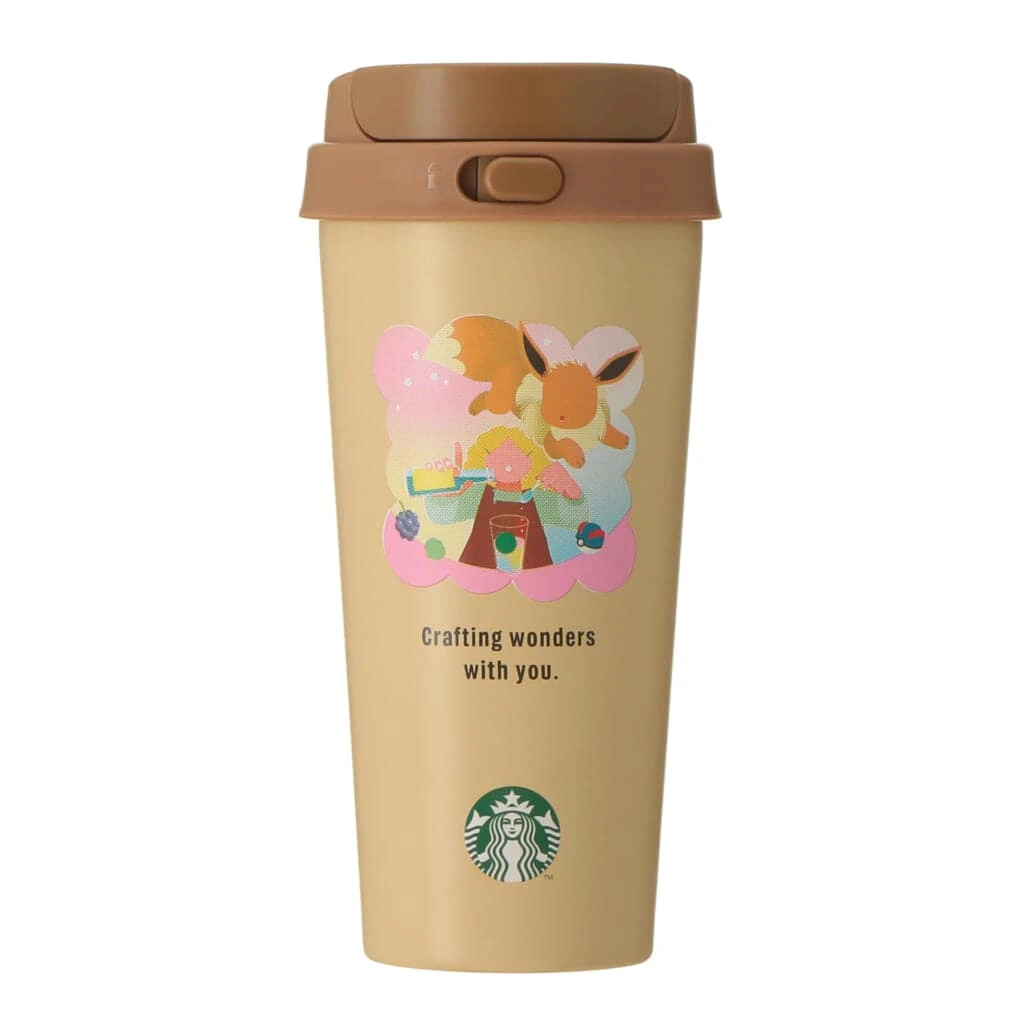Pokémon + STARBUCKS ステンレス TOGO ボトル 473mlイーブイ/¥6600