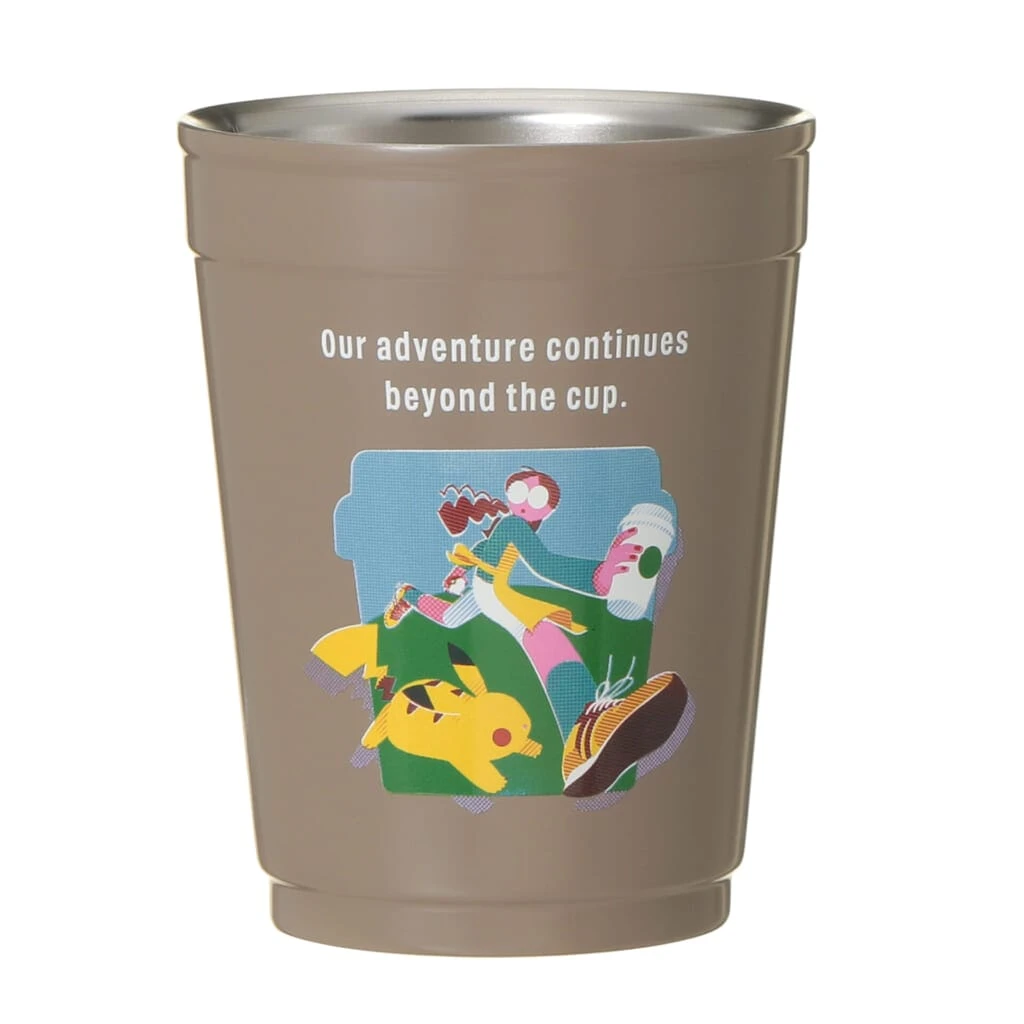 Pokémon + STARBUCKS 2WAY SS カップ/ホルダー 355ml コーヒーアドベンチャー/¥4000