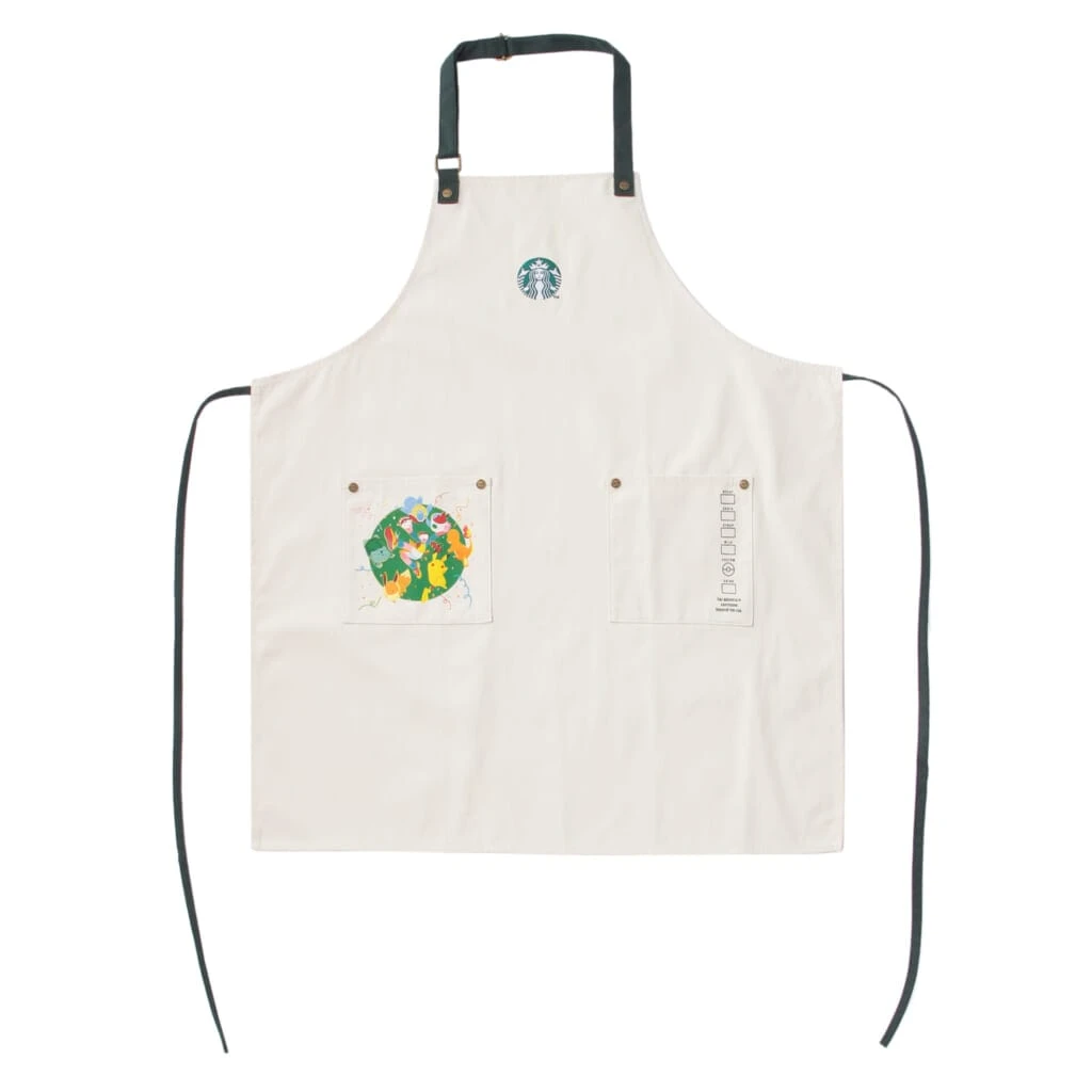 Pokémon + STARBUCKS ユーティリティエプロン コーヒーコネクション/¥4800