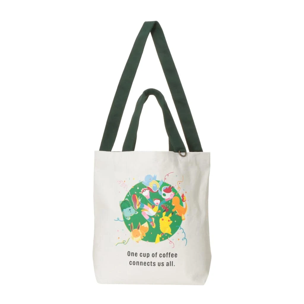 Pokémon + STARBUCKS トートバッグ コーヒーコネクション/¥5000