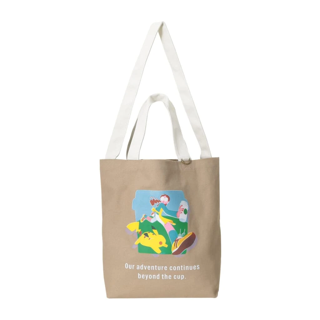 Pokémon + STARBUCKS トートバッグ コーヒーアドベンチャー/¥5000