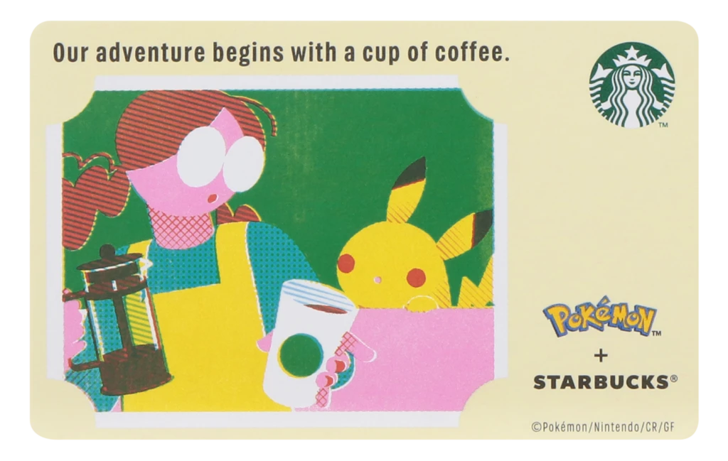 スターバックス カード Pokémon ピカチュウ