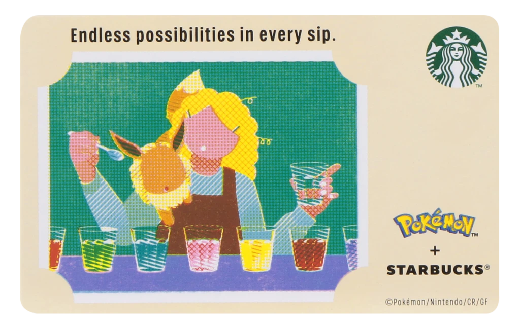 スターバックス カード Pokémon イーブイ