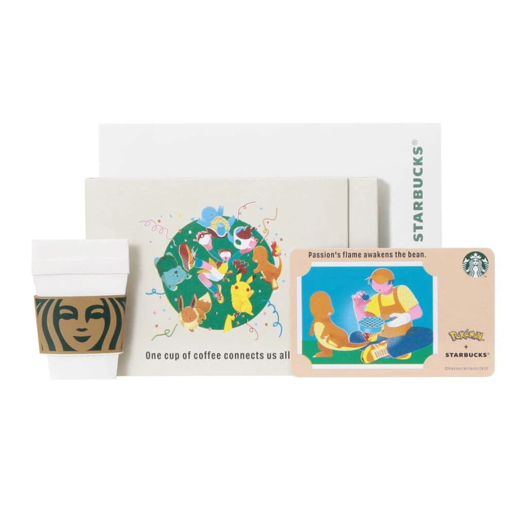 Pokémon + STARBUCKS スターバックス カード ギフト ヒトカゲ/¥2700